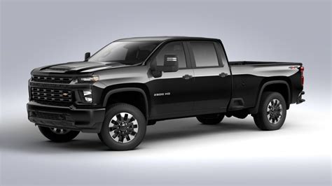 New 2020 Black Chevrolet Silverado 2500HD Crew Cab Long Box 4-Wheel Drive Custom For Sale in ...