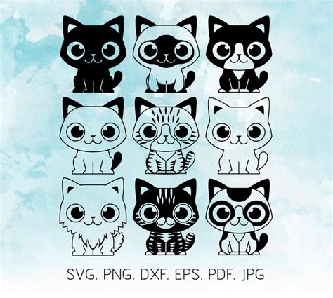 Cats Svg Kitty Svg Kitten Svg Cute Cat Svg Cartoon Cat Svg Cat | Etsy Pet Dogs, Pets, Cartoon ...