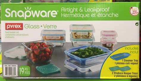 Snapware Pyrex Glass Food Storage Set - Harvey @ Costco