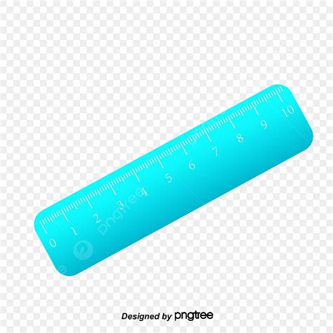 Blue Cartoon Ruler Png Material, Blue Vector, Cartoon Vector, Ruler Vector PNG Transparent ...