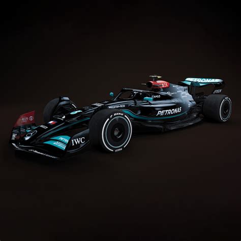 2022 Mercedes W13 F1 car launch photos