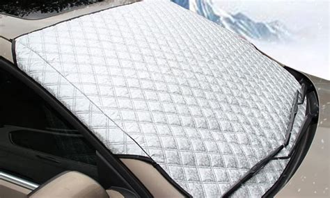 Up To 78% Off One or Two Car Windscreen Frost and Snow Covers | Groupon