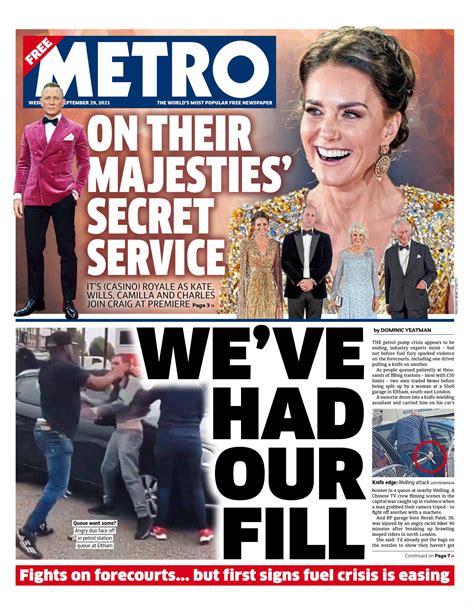 Metro Newspaper UK on Twitter: "Wednesday's front page: WE'VE HAD OUR ...