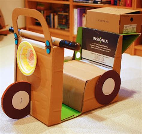 Recycled Cardboard Crafts for Kids | Upcycle Art