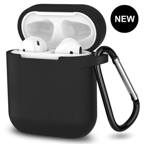 AirPods Case,360°Protective Silicone AirPods Accessories Kit with Apple AirPods 1st/2nd Charging ...