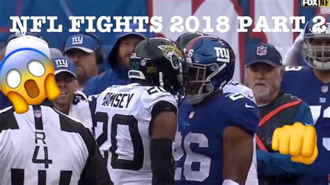 NFL Fights and Angry Moments (HD) Part 2 - YouTube