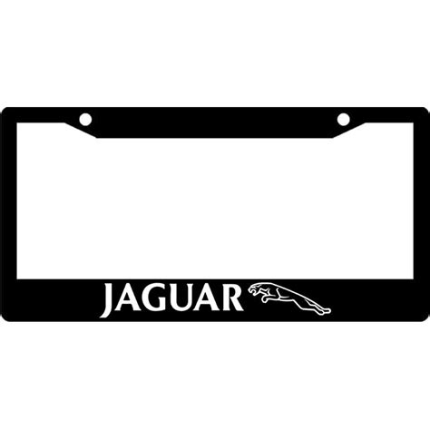 Jaguar Logo License Plate Frame