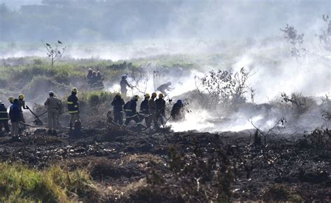 Bellandur lake fire