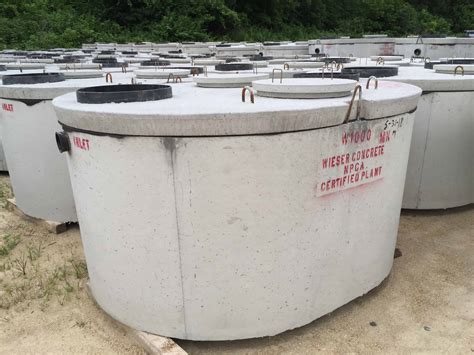 Septic Holding Tanks | Wieser Concrete