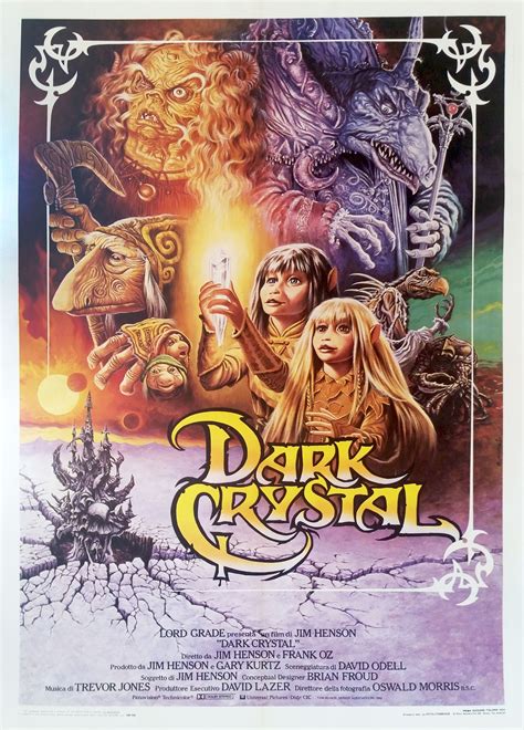 "Dark Crystal" #Original Film Poster from #Italy, 1983, 55" x 39 ...