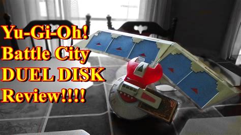 Yu Gi Oh Battle City Duel Disk Review - YouTube