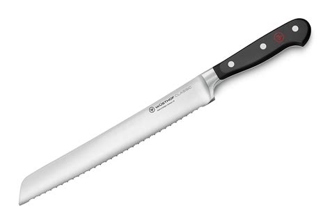 Wusthof Double Serrated Bread Knife Classic 9-inch | Cutlery and More