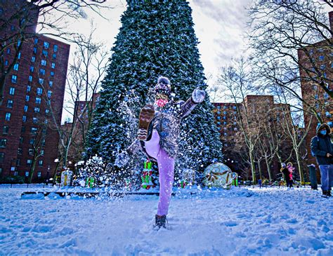 New York City parents make first snowstorm an unofficial snow day for ...