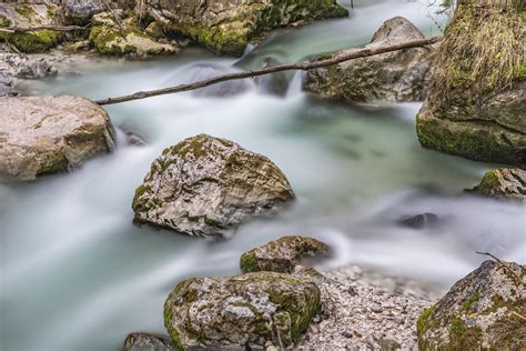 Time Lapse Photo Of Flowing River · Free Stock Photo