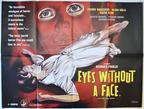 Eyes Without A Face (a.k.a. Les Yeux Sans Visage) - Original Quad Movie Poster | Eyes without a ...