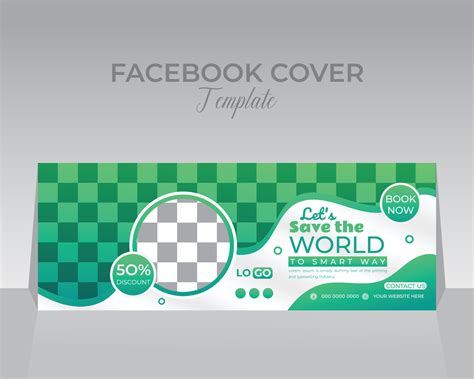 Nature Facebook Cover Template Design 22946209 Vector Art at Vecteezy