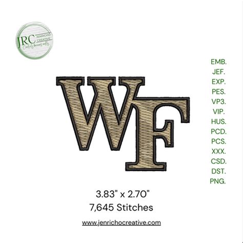 Wake Forest Logo | JenRicho Creative