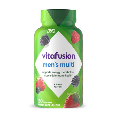 VitaFusion Men's Complete MultiViitamin Gummy Vitamins - Ass't Fruit Flavors - Shop ...