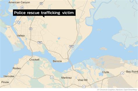 Vallejo police rescue 12-year-old girl in human trafficking case