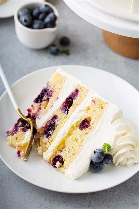 Lemon Blueberry Cake | Lemon Blossoms