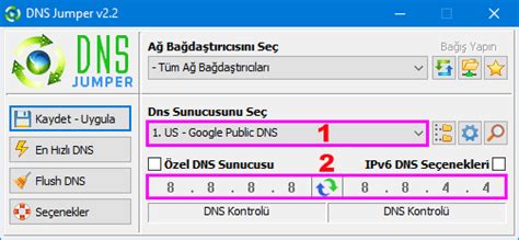 Dns Jumper v2.2 - A Free DNS Changer - Part 2