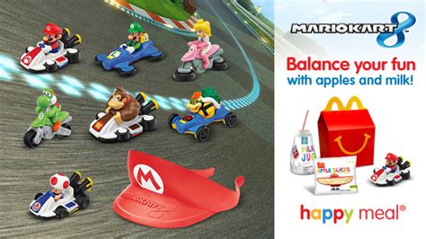 Those Mario Kart 8 McDonald's Happy Meal Toys Are Now Available in the ...