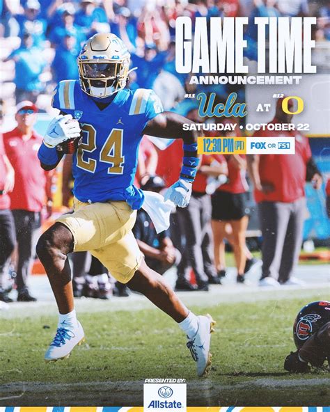 UCLA Football on Twitter: "🚨 Game Time Announcement 🚨 We’ll kickoff at ...