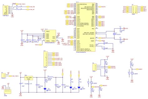 STM32F405 Custom Board - EasyEDA