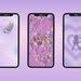 Y2K Purple Aesthetic Phone Wallpaper Pack, Cute Retro Aesthetic IOS Wallpaper Bundle, Pink ...