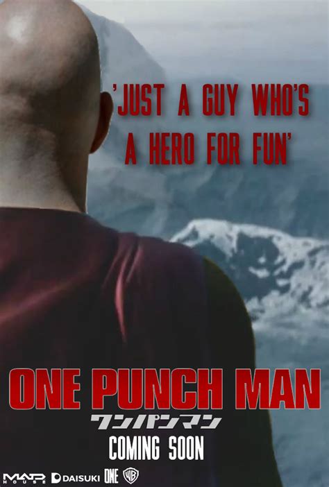 One Punch Man movie poster (fanmade) by RicochetComics on DeviantArt