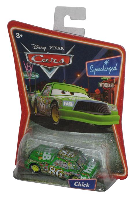 Disney Pixar Cars Chick Hicks Supercharged Mattel Die-Cast Toy Car ...