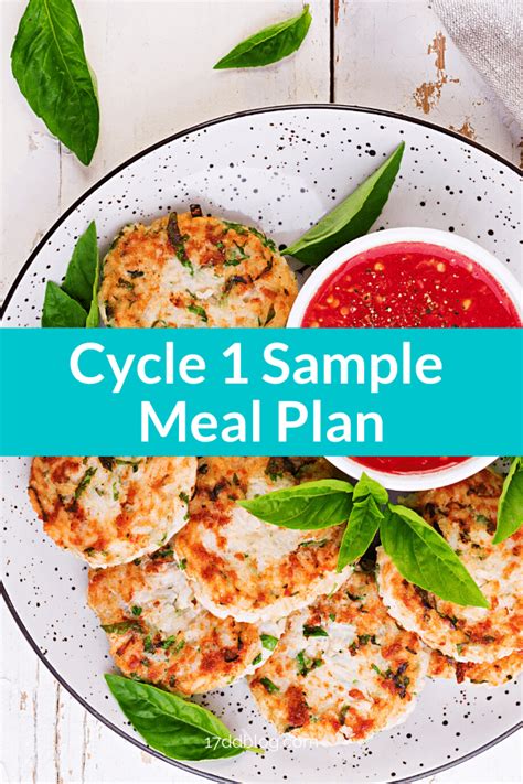 Easy 17 Day Diet Meal Plan: Simple and Homemade Recipes