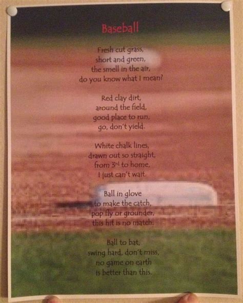 Baseball Poem | Baseball poems, Poems for boys, Kids poems