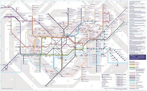 New Tube map marks launch of TfL Rail