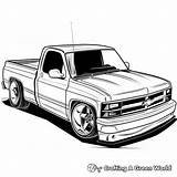 Chevy Truck Coloring Pages  Free & Printable sketch template