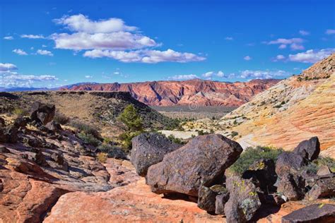 Snow Canyon Views from Jones Bones Hiking Trail St George Utah Zion’s ...