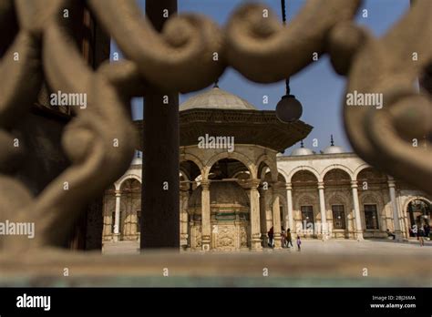 Inside the Citadel of Cairo or Citadel of Saladin Stock Photo - Alamy