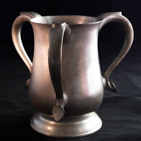 Scottish Pewter Loving Cup | Pewter, Antique pewter, Silver pieces