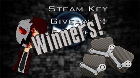 Steam Key Giveaway Winners ANNOUNCED! - YouTube