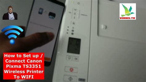 How to Set up / Connect Canon Pixma TS3351 Wireless Printer To WIFI ...