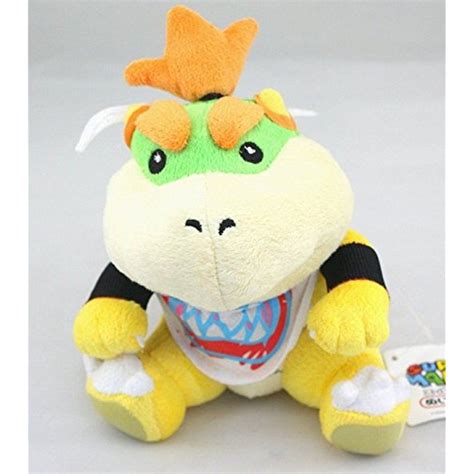 Super Mario Plush 6.9 Inch / 18cm Bowser JR Doll Stuffed Animals Figure Soft Anime Collection ...