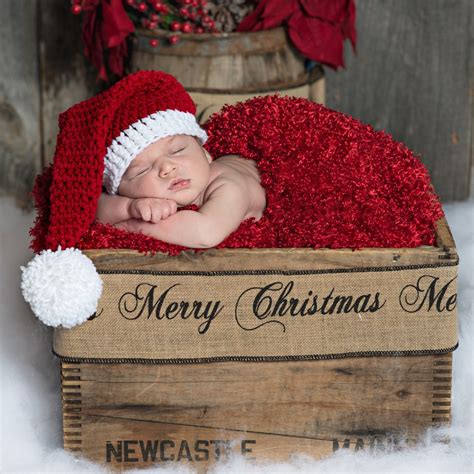 Newborn Santa Hat Hat Newborn Hat Baby Santa Hat Baby - Etsy