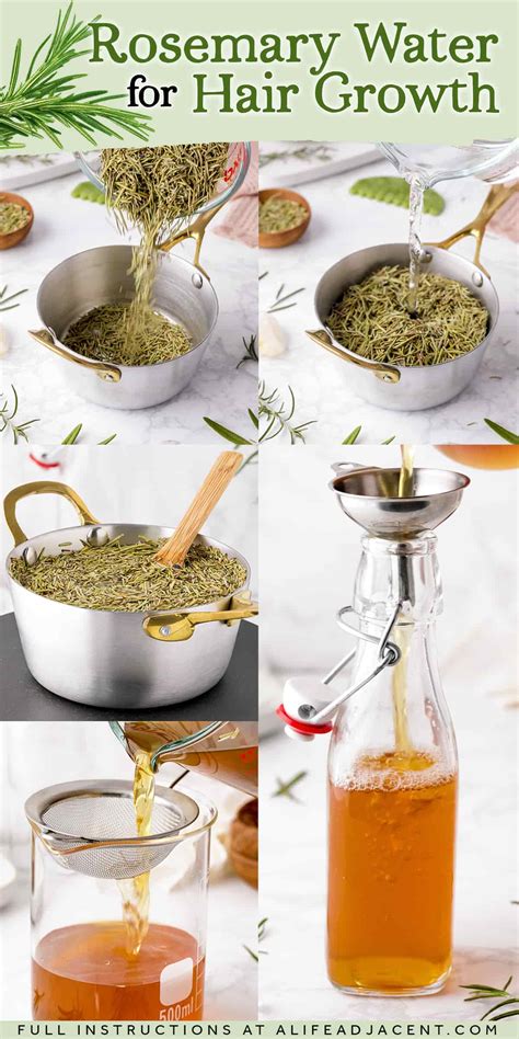 DIY Rosemary Apple Cider Vinegar Leave-in Hair Tonic, 60% OFF