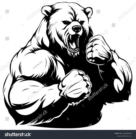 9,810 Angry Bear Drawing Images, Stock Photos, 3D objects, & Vectors ...