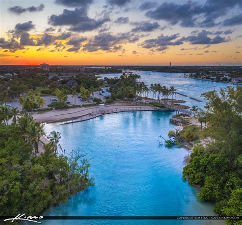 Blue Lagoon Dubois Park Jupiter Florida Sunset | HDR Photography by Captain Kimo