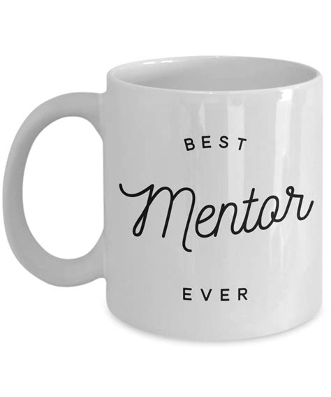 Mentor Gift for Mentor Appreciation Thank You Mentor Teacher Mug Best – Cute But Rude