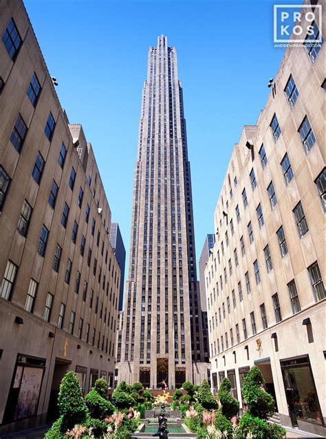 View of Rockefeller Center I - Fine Art Photo by Andrew Prokos