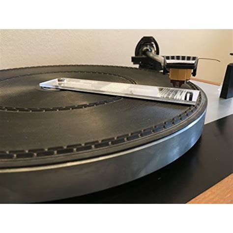 Turntable Phonograph LP Phono Cartridge Stylus Alignment Protractor Tool | Made in USA