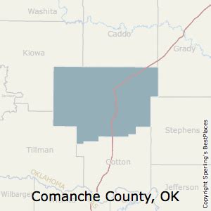 Comanche County, Oklahoma Economy