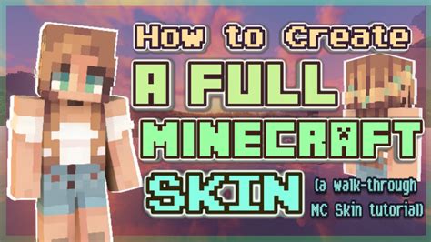 FULL Female Minecraft Skin Tutorial! - Godlike